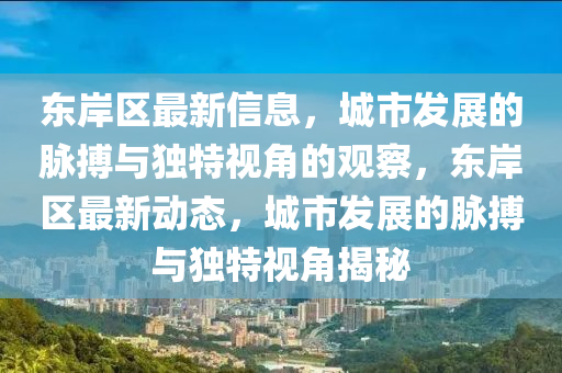 东岸区最新信息,城市发展的脉搏与独特视角的观察,东岸区最新动态,城市发展的脉搏与独特视角揭秘